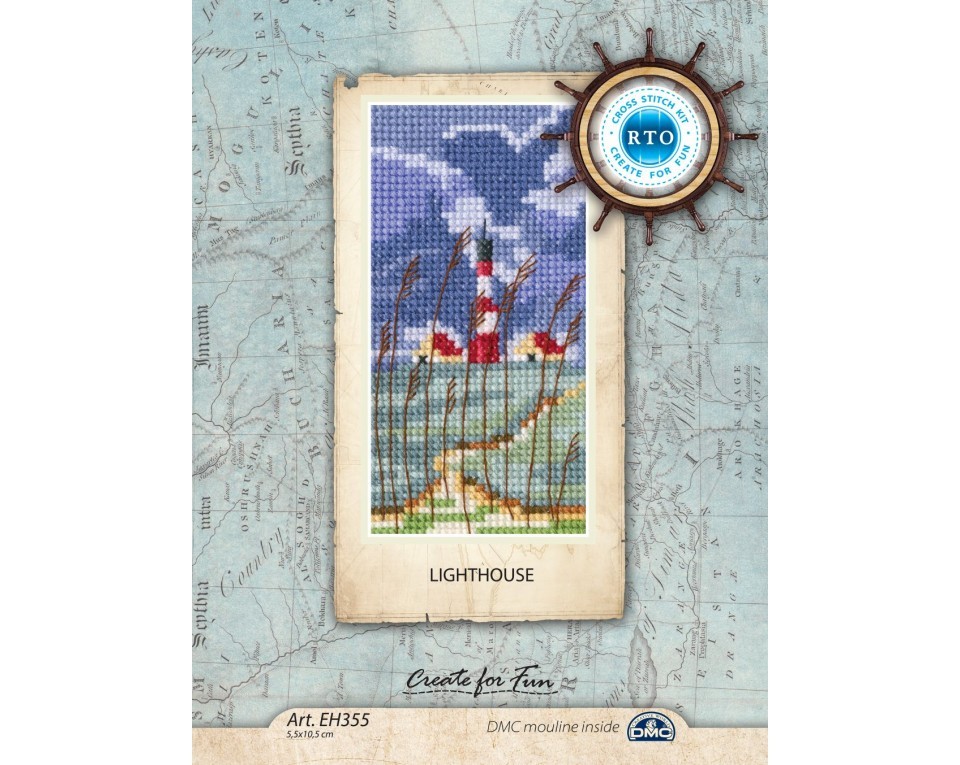 Cross-stitch kit "Lighthouse", Article: EH355