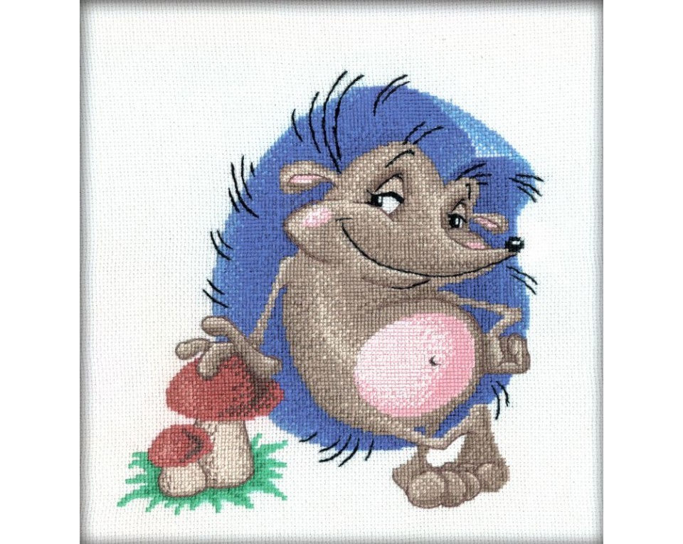 Cross-Stitch Kit "The hedgehog", Article: R232