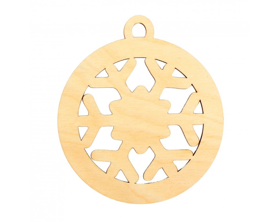 Plywood form - Christmas pendant "Buratini", Article: DZ90012
