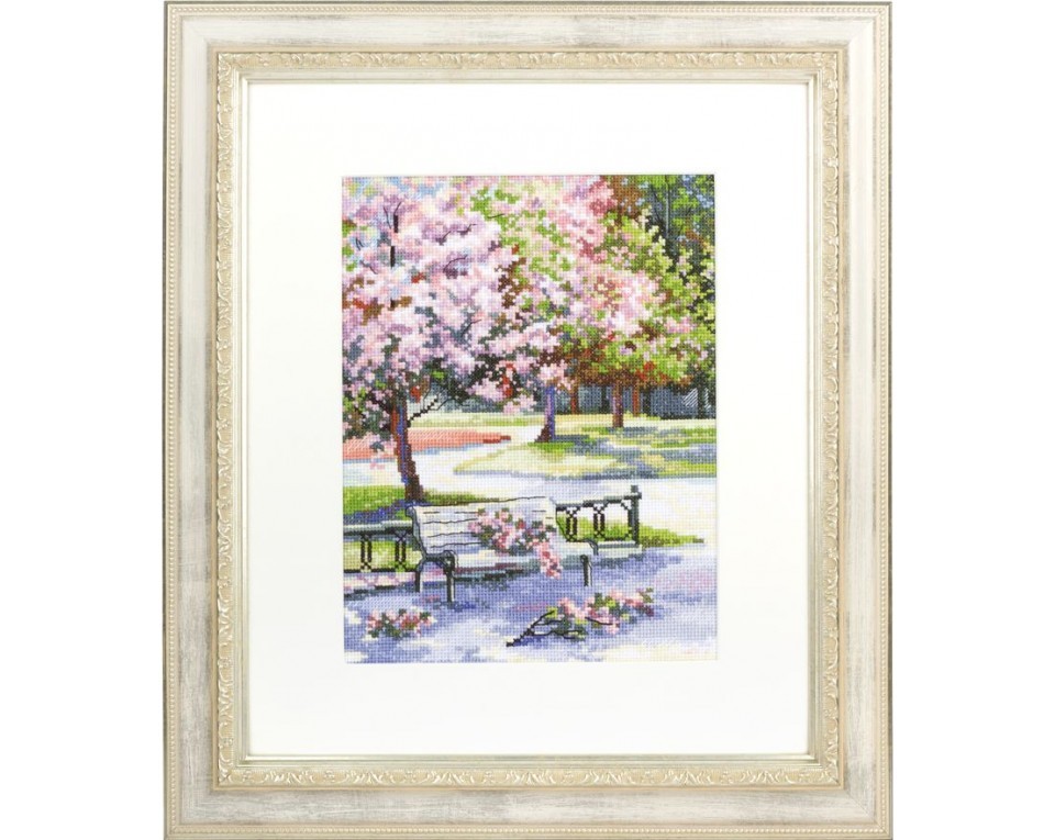 Cross-Stitch Kit "Spring in the park", Article: M486