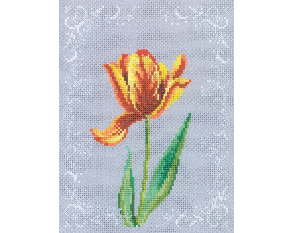 Cross-Stitch Kit "Tulip", Article: C156