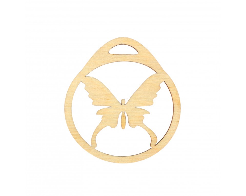 Plywood form - pendant "Buratini", Article: DZ50029