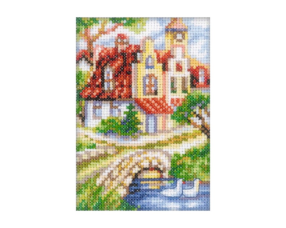 Cross-Stitch Kit "Holland Landscape", Article: EH311