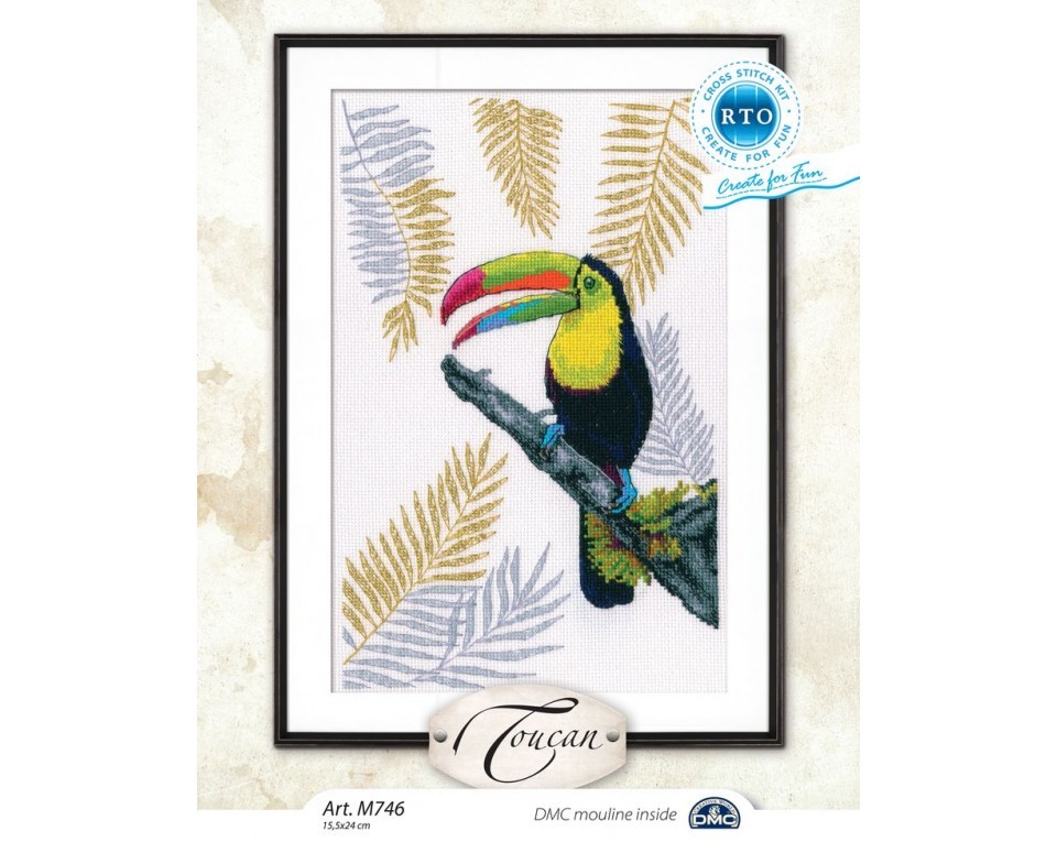 Cross-stitch kit "Toucan ", Article: M746
