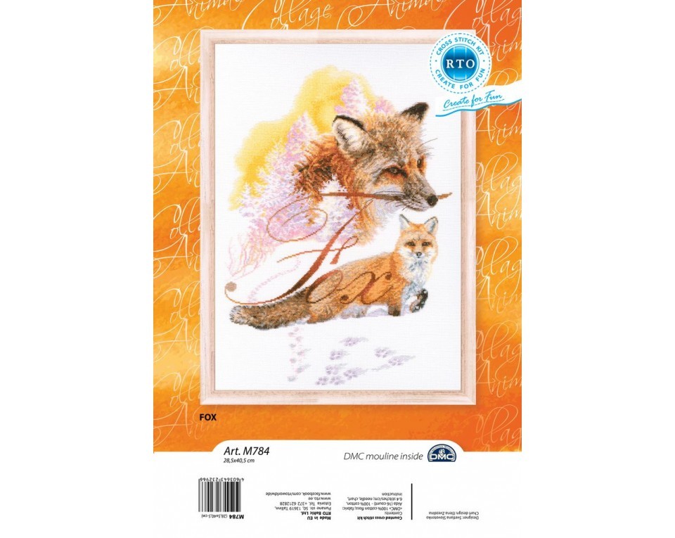 Cross-stitch kit "Fox", Article: M784