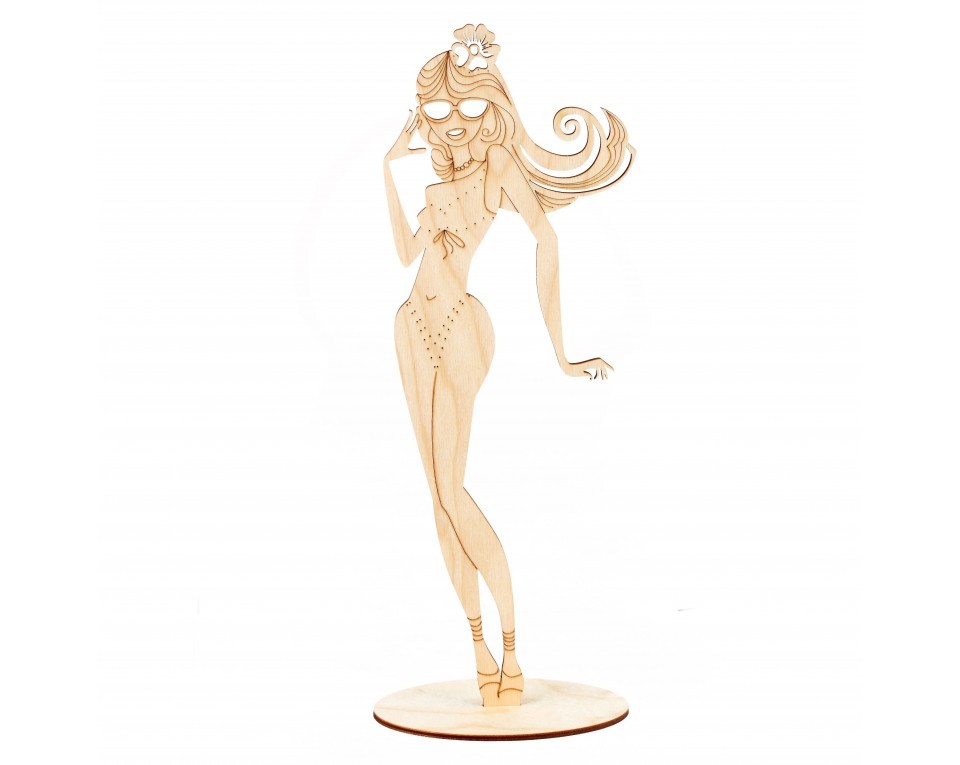 Plywood form on a support "Buratini", Article: DZ10039