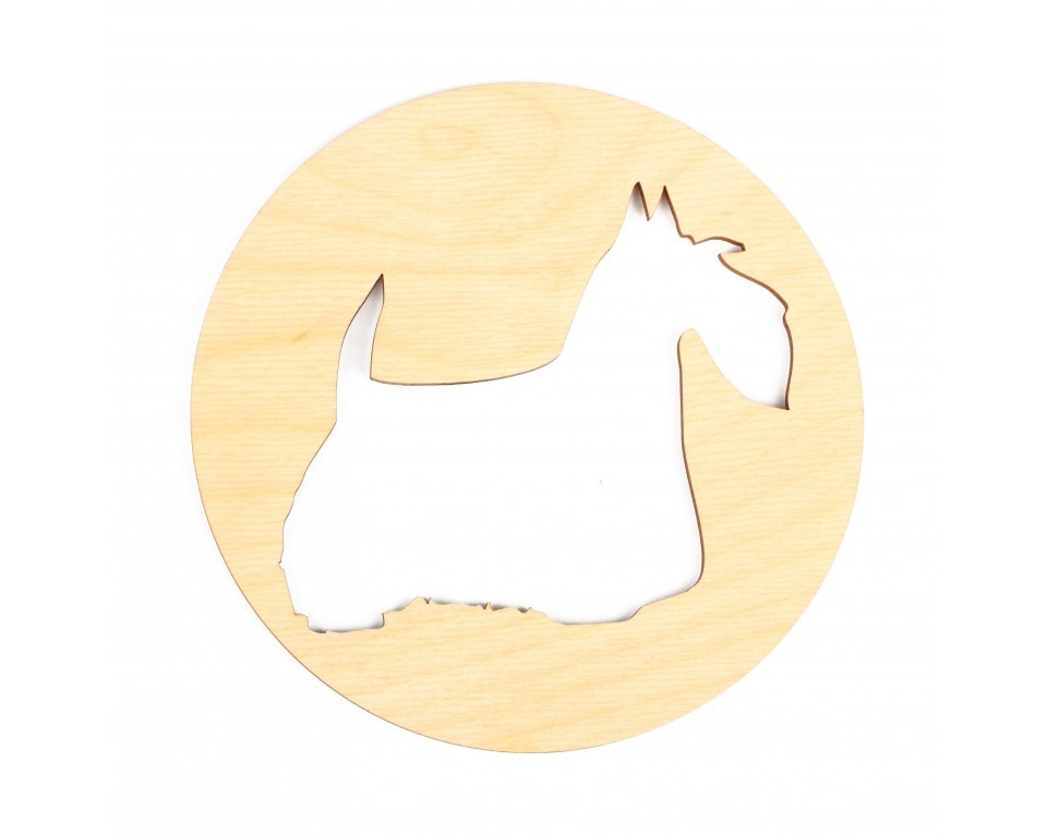 Plywood form "Buratini" - decorative plate, Article: DZ70031