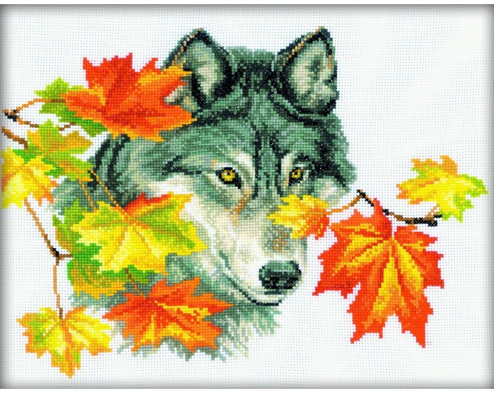 Cross-Stitch Kit "Wolf", Article: M111