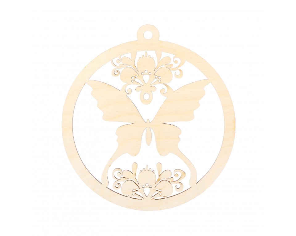 Plywood form - pendant "Buratini", Article: DZ50030