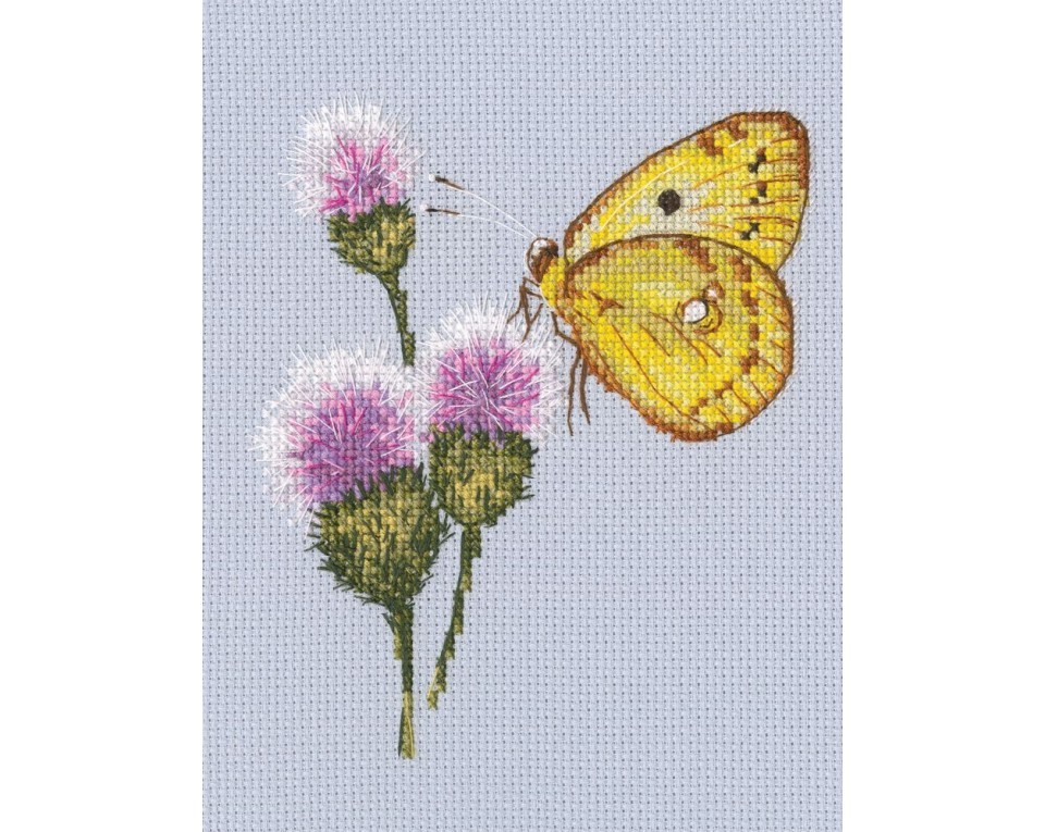 Cross-stitch kits "Flying up to the flower", Article: M752