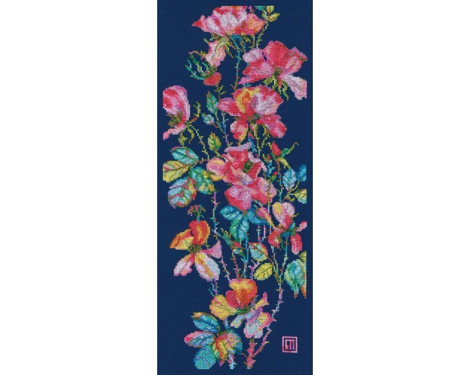 Cross-stitch kits "Rosebush", Article: M672