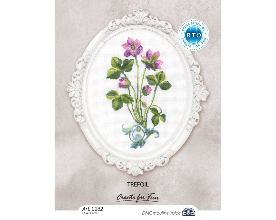 Cross-Stitch Kit "Trefoil", Article: C262