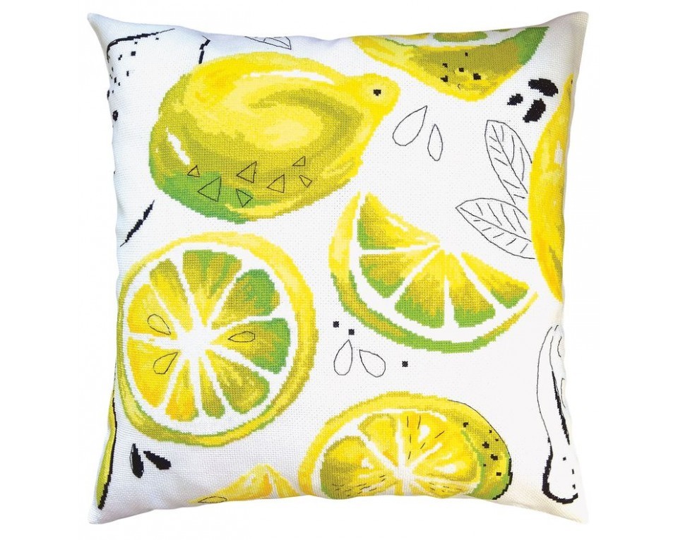 Cross-stitch kit "Yellow lemons", Article: CU054