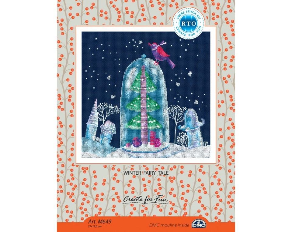 Cross-stitch kits "lWinter fairy tale", Article: M649