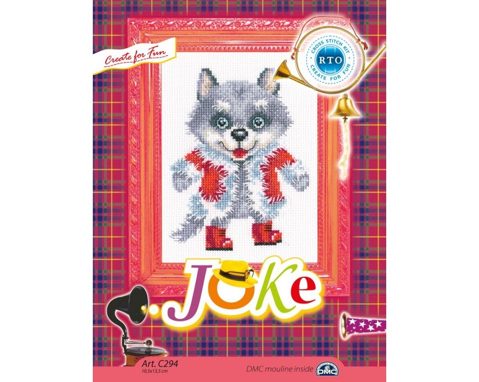 Cross-stitch kit "Joke", Article: C294