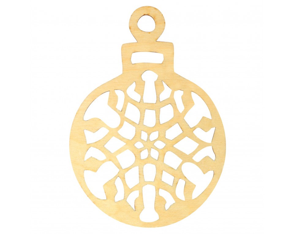 Plywood form - Christmas pendant "Buratini", Article: DZ90024