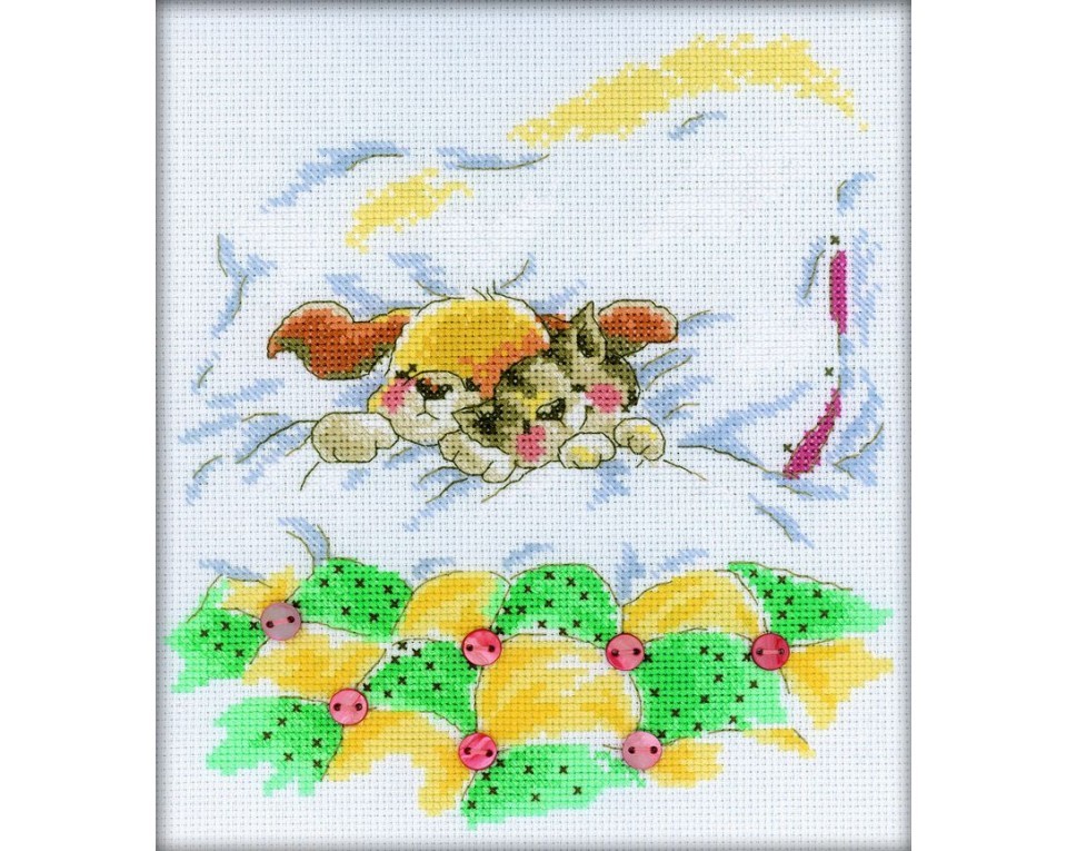 Cross-Stitch Kit "Before Bedtime", Article: M209
