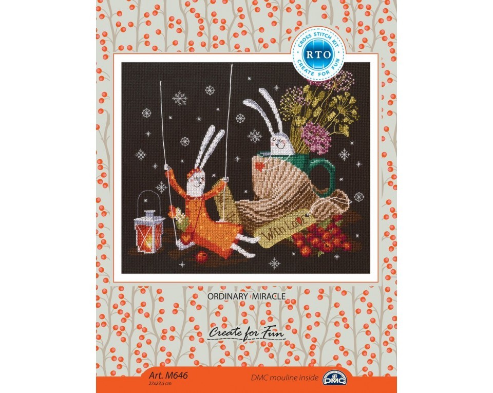 Cross-stitch kits "Ordinary miracle", Article: M646