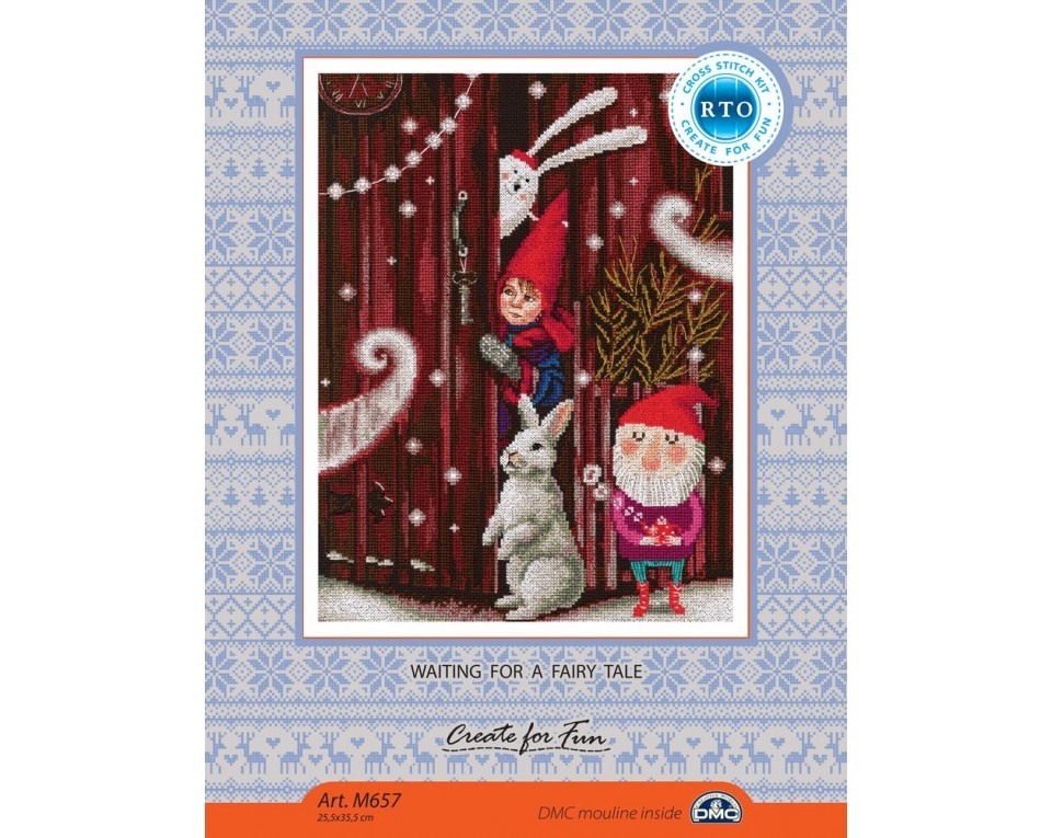 Cross-stitch kits "Waiting for a fairy tale", Article: M657