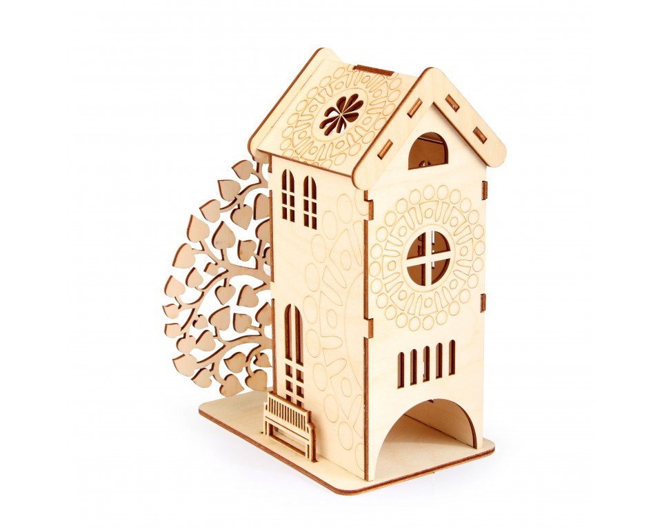Plywood form "Tea house" "Buratini", Article: DZ20008