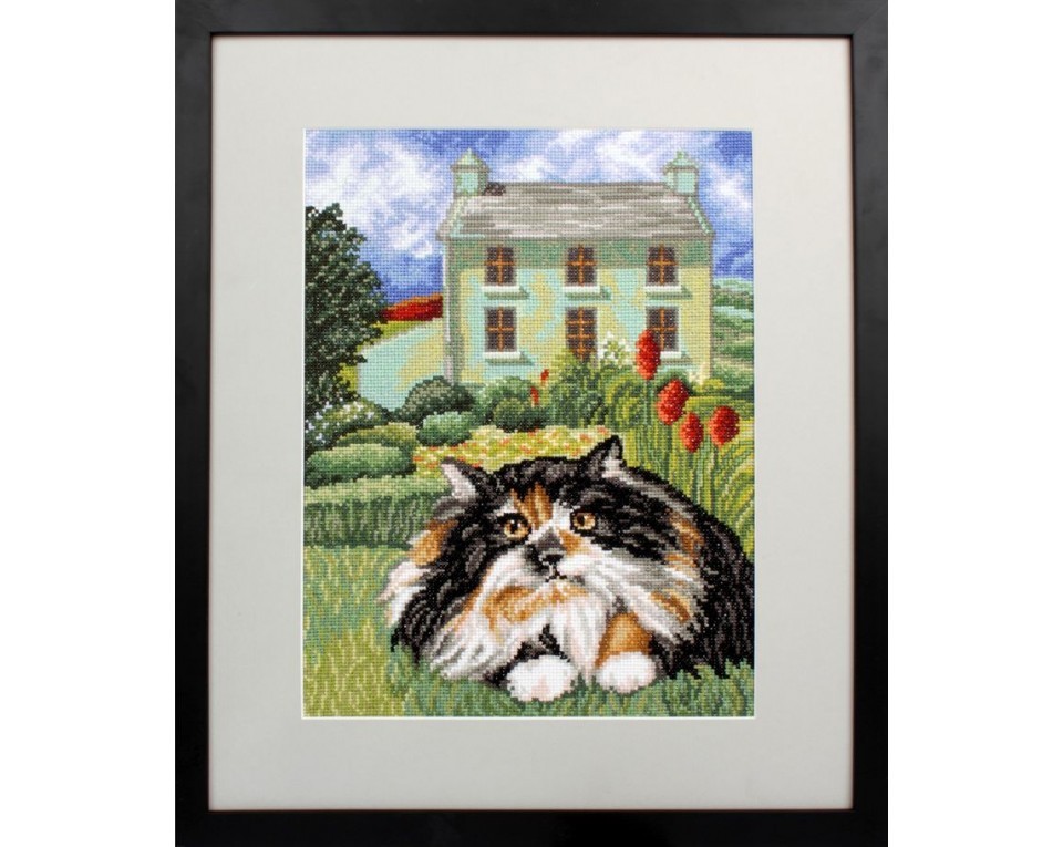 Cross-Stitch Kit "Amber eyes", Article: M415