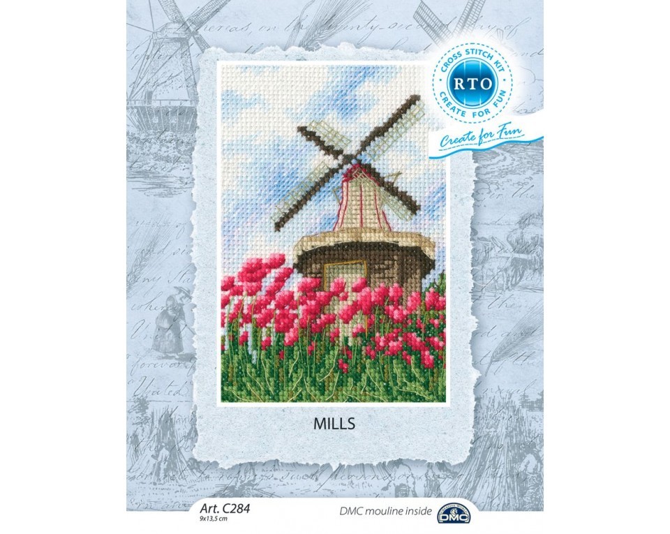 Cross-stitch kit "Mills", Article: C284