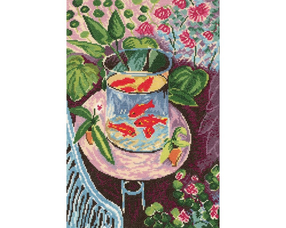 Cross-Stitch Kit "Red fish", Article: M412