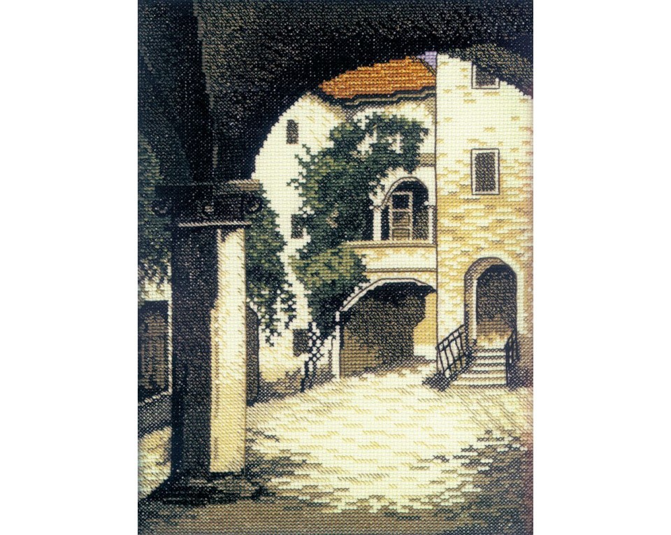 Cross-Stitch Kit "Old city", Article: R158