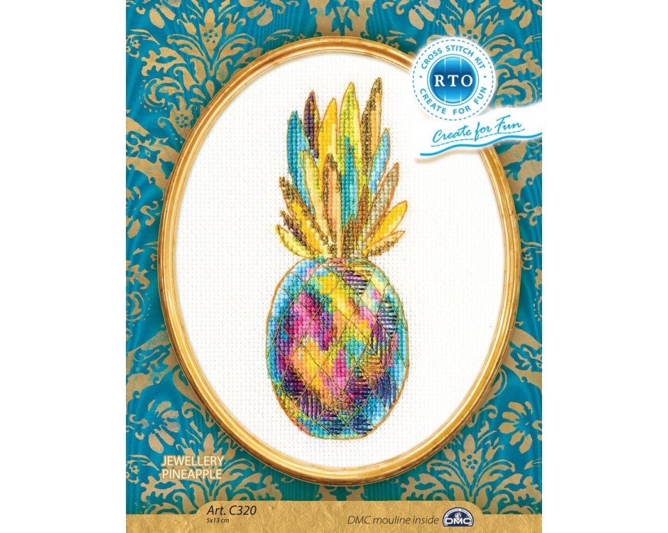 Cross-stitch kit "Jewellery pineapple", Article: C320