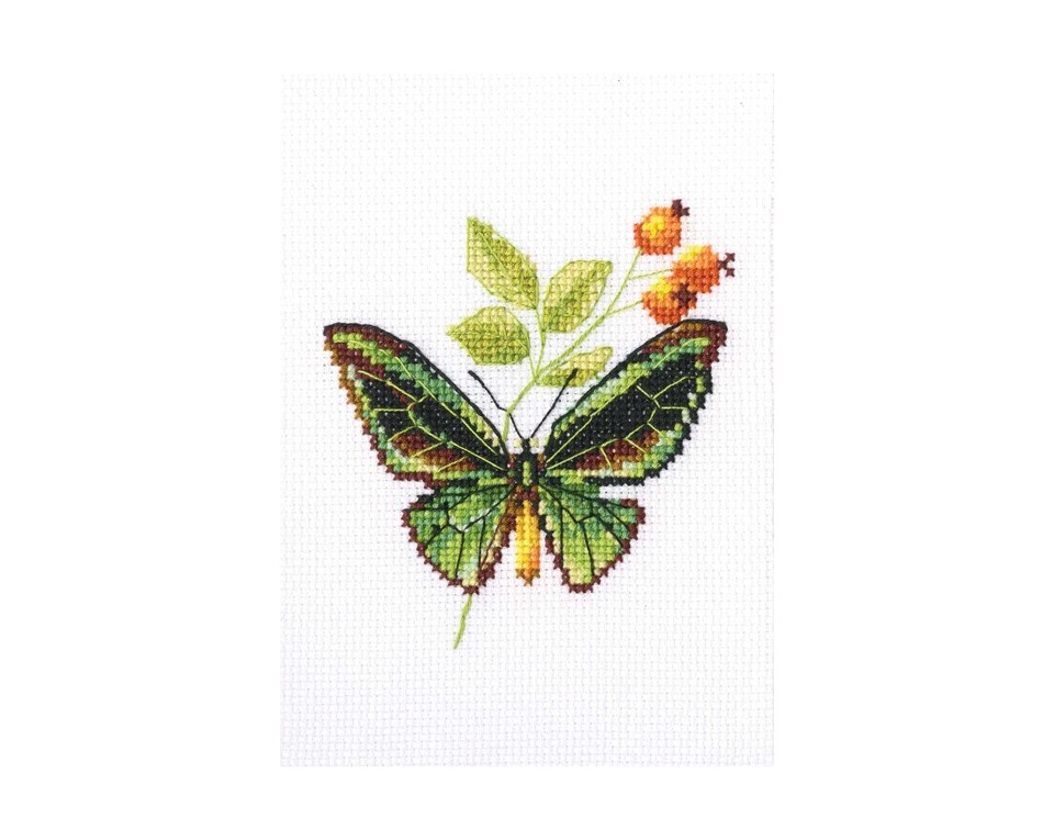Cross-stitch kit "Briar and butterfly", Article: EH363