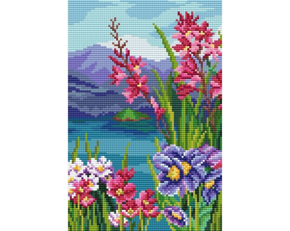 Mountain lake, Article: DE7183