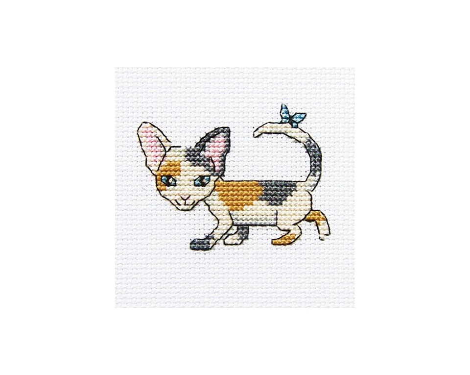 Cross-Stitch Kit "Curious Lucy", Article: H230