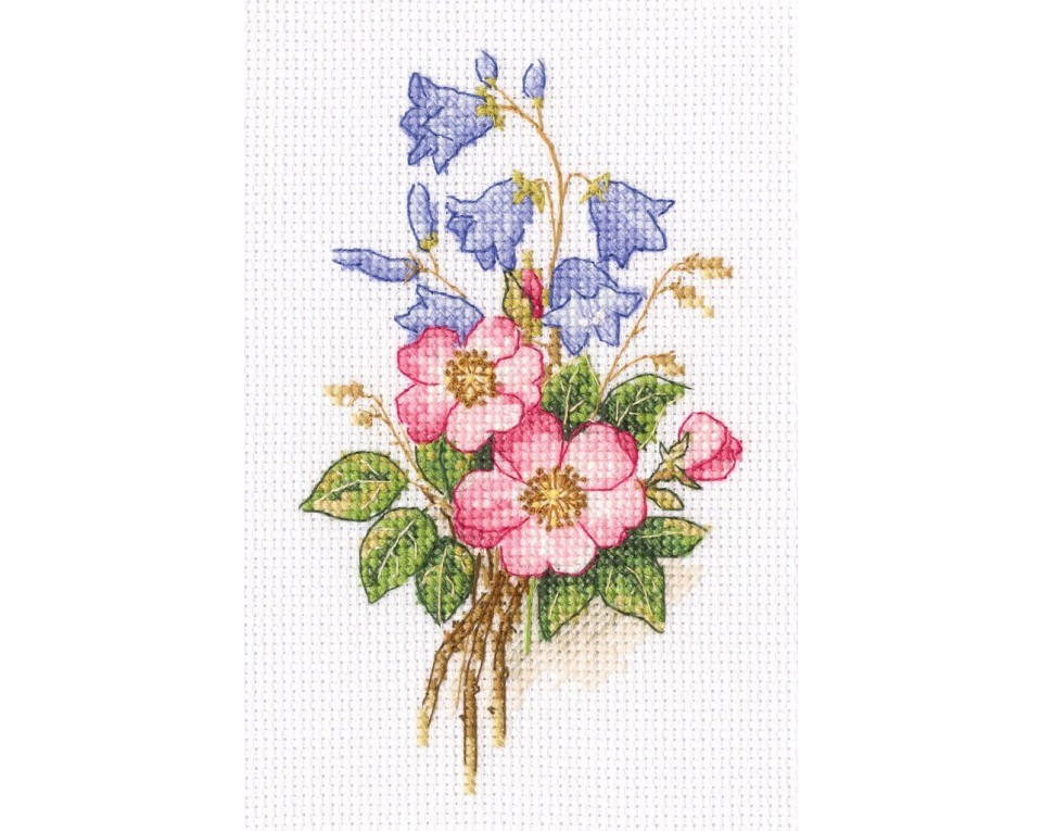 Cross-stitch kit "Briar and bluebells", Article: C325