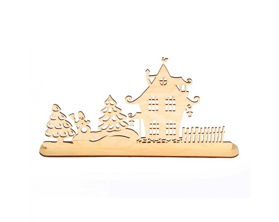 Plywood form on a support "Buratini", Article: DZ90031