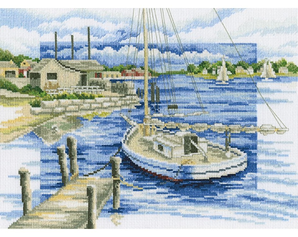 Cross-Stitch Kit "By the pier", Article: M397