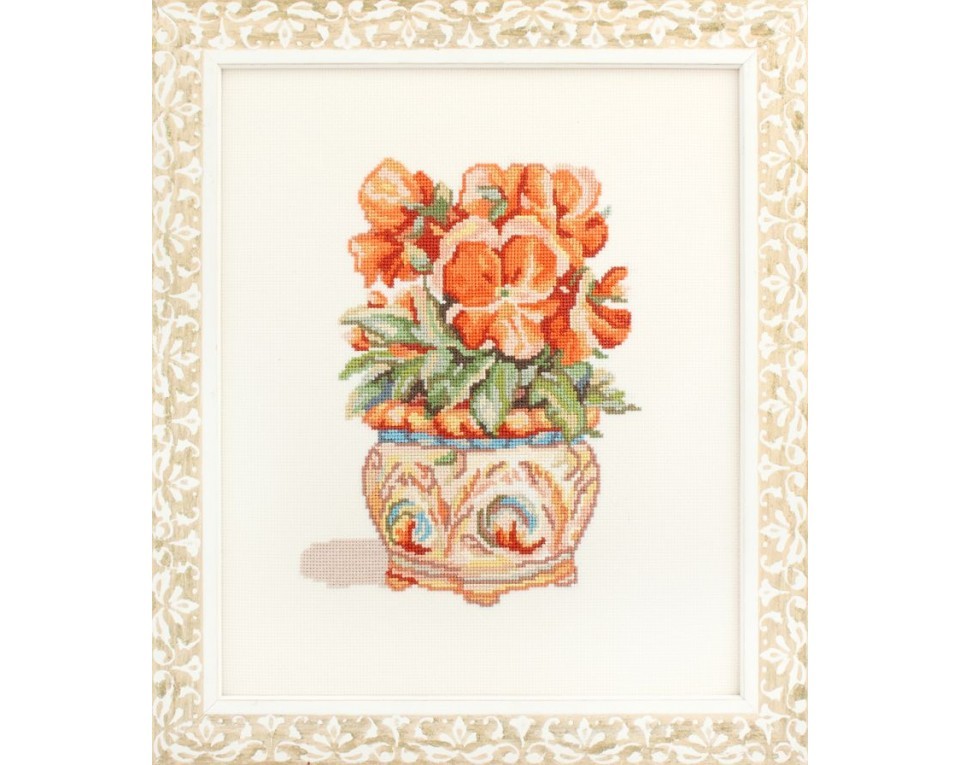 Cross-Stitch Kit "Red violets", Article: C189