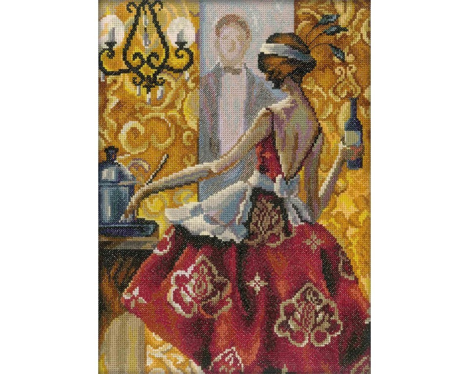 Cross-Stitch Kit "Steak au pouvre", Article: M241