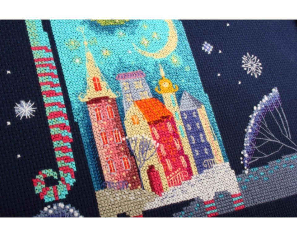 Cross-stitch kits "Town secret", Article: M650