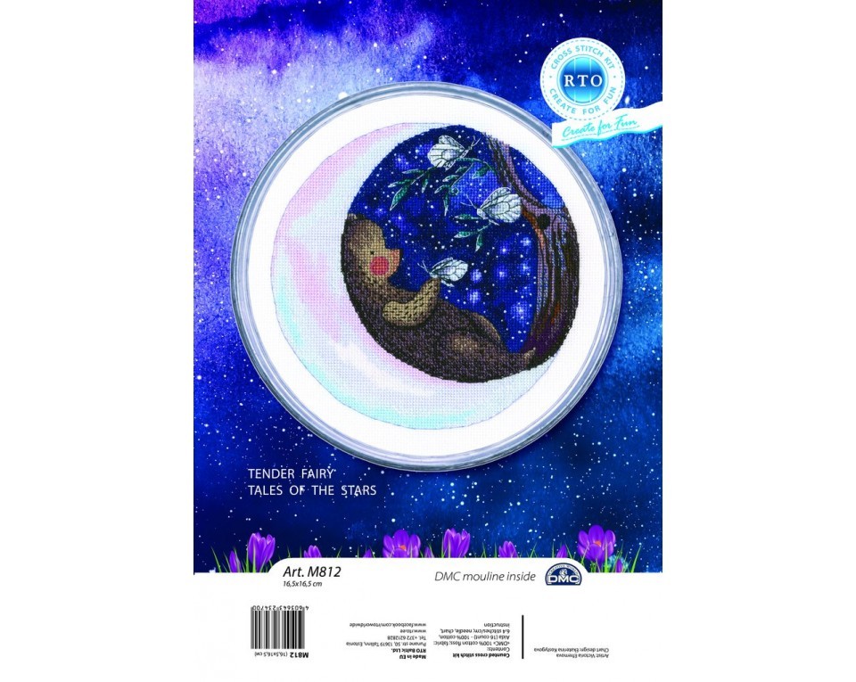 Cross-stitch kits "Tender fairy tales of the stars", Article: M812