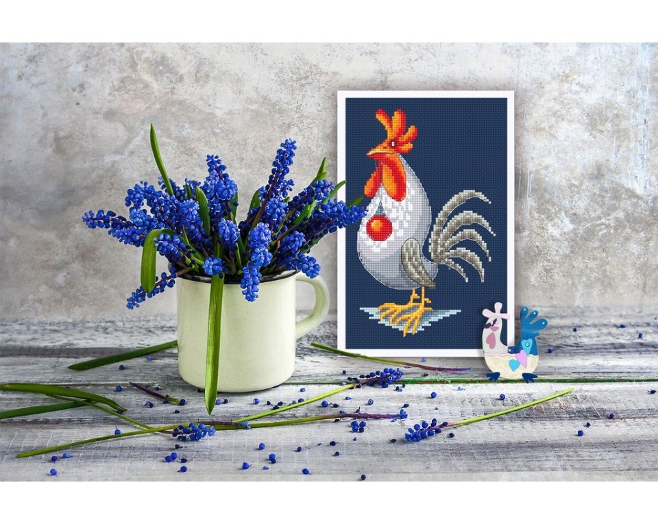 Cross-stitch kit "Red makes dream come true", Article: C274