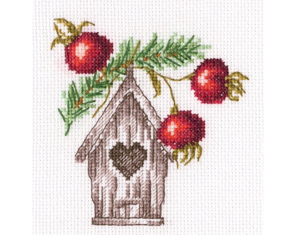 Cross-stitch kit "Nesting box", Article: EH375