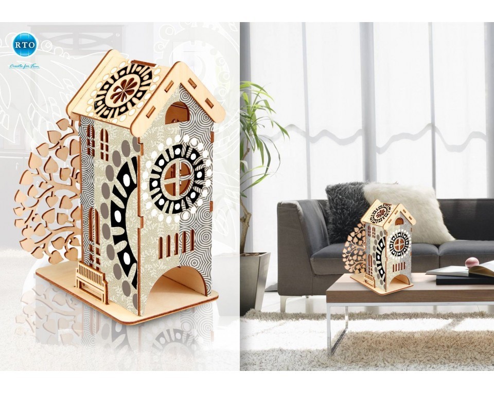 Plywood form "Tea house" "Buratini", Article: DZ20008