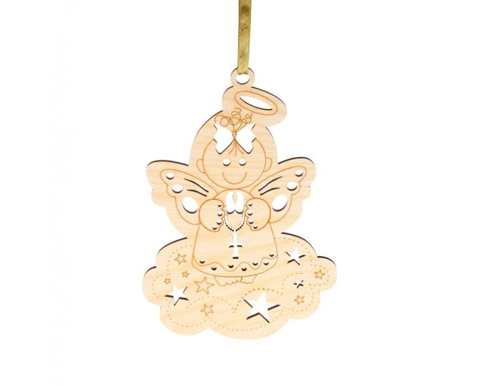 Plywood form - pendant "Buratini", Article: DZ50012