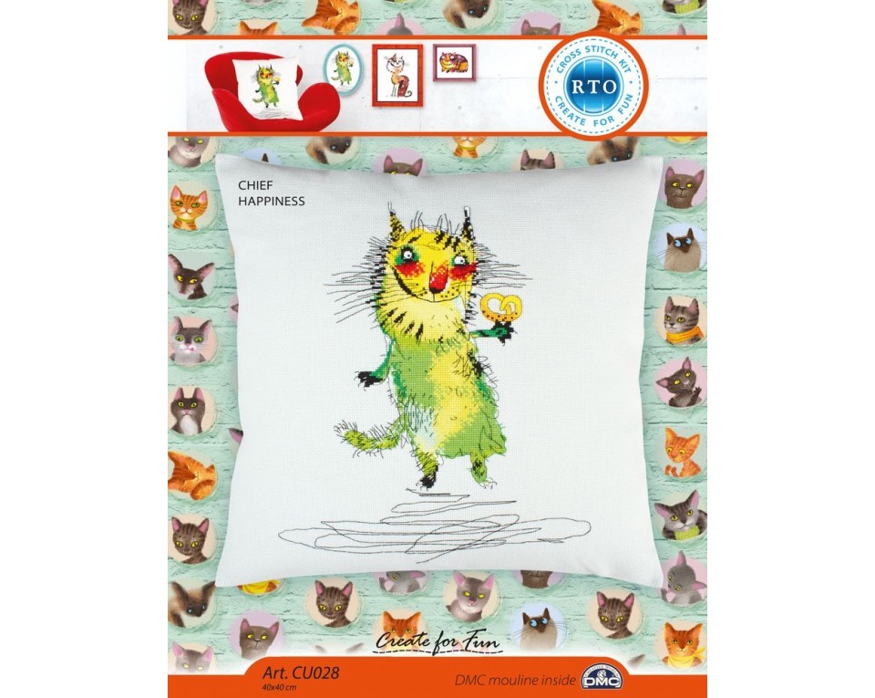 Cross-stitch kit "Chief happiness", Article: CU028