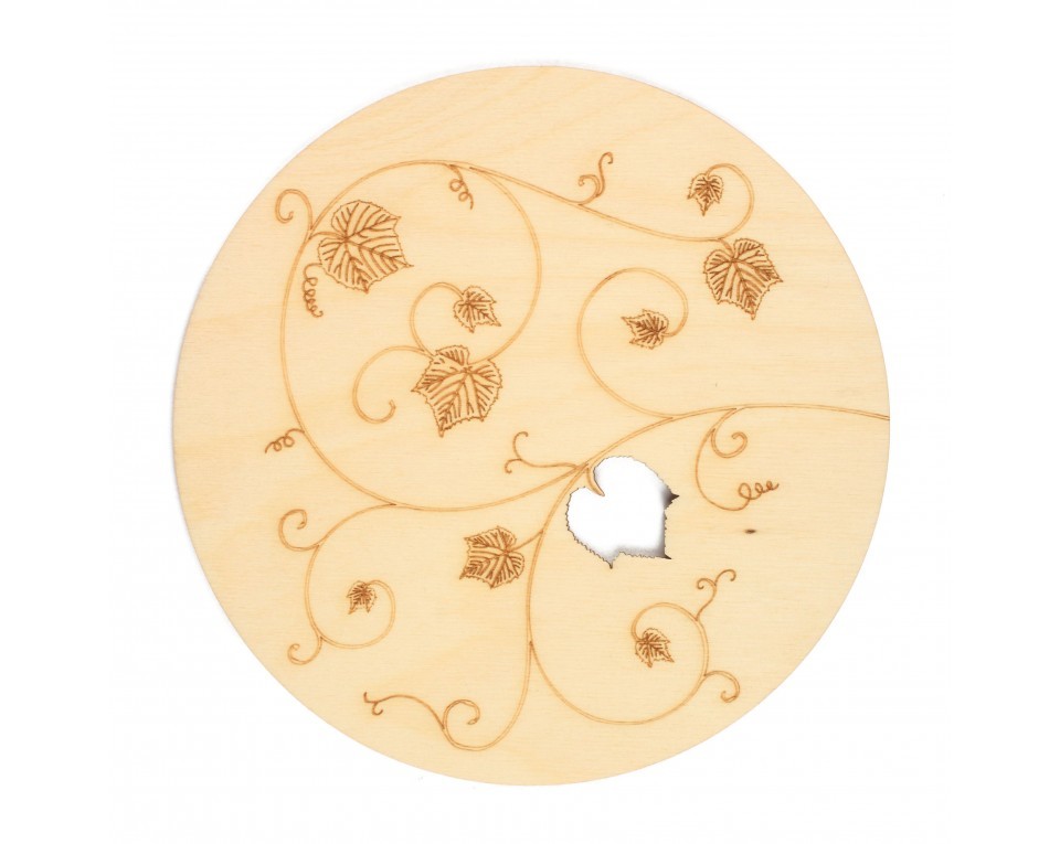 Plywood form - hot pad "Buratini", Article: DZ72010