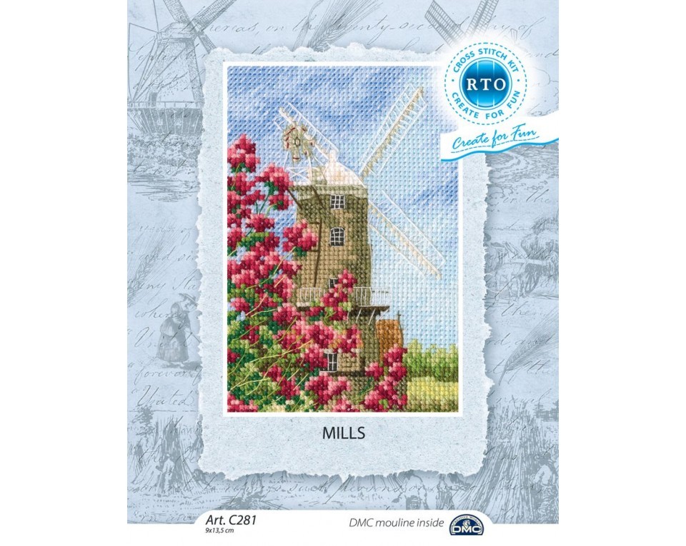 Cross-stitch kit "Mills", Article: C281