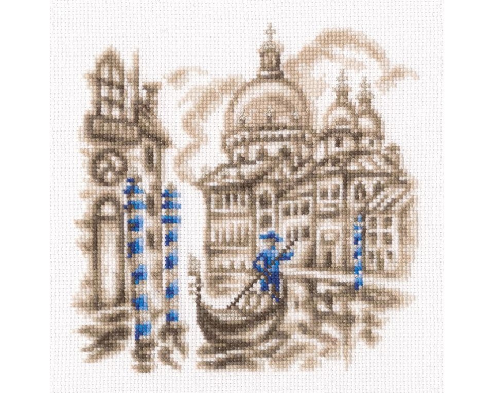 Cross-stitch kit "On the streets of Venice", Article: C328