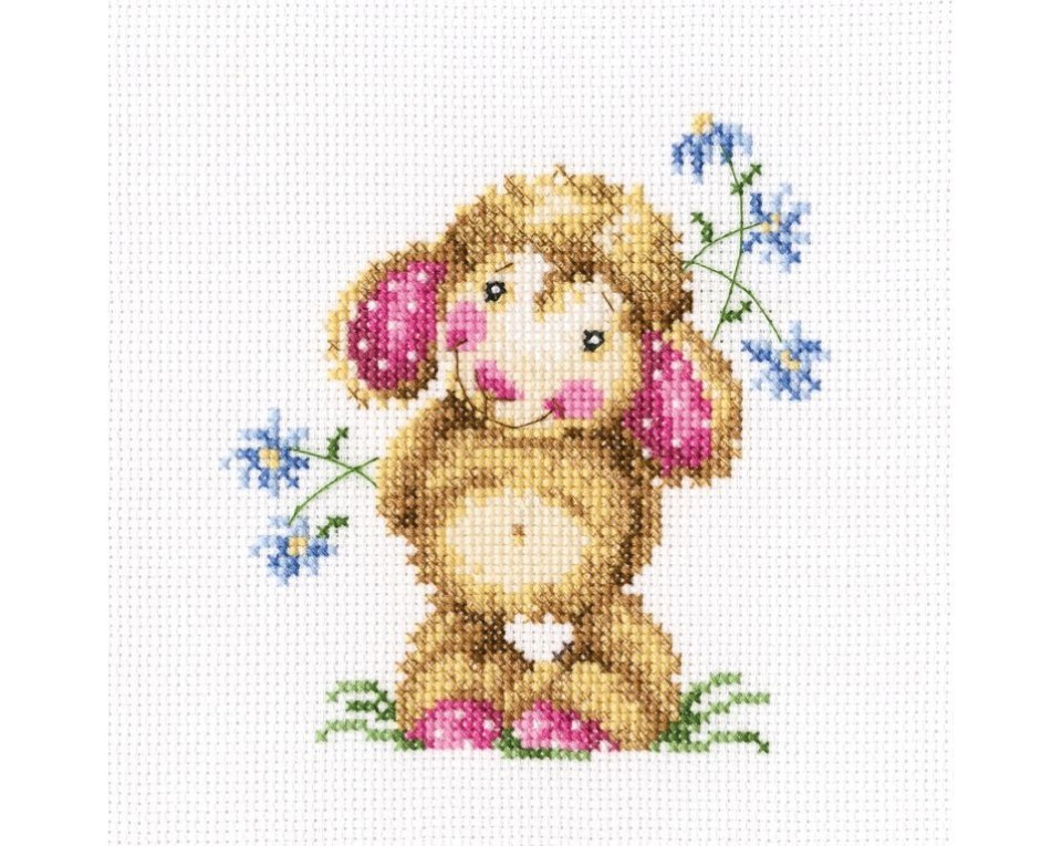 Cross-Stitch Kit "Daisies for a gift", Article: C236