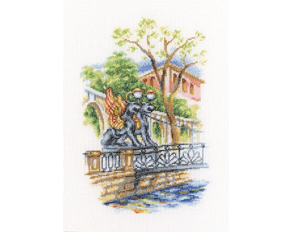 Cross-Stitch Kit "Bridges of St.Petersburg", Article: M538