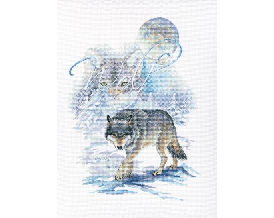 Cross-stitch kits "Wolf", Article: M782